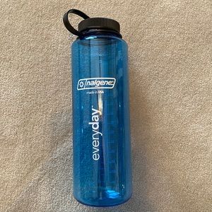 *NEVER USED* Nalgene Wide Mouth Water Bottle | Color: Blue | Size: 48 oz